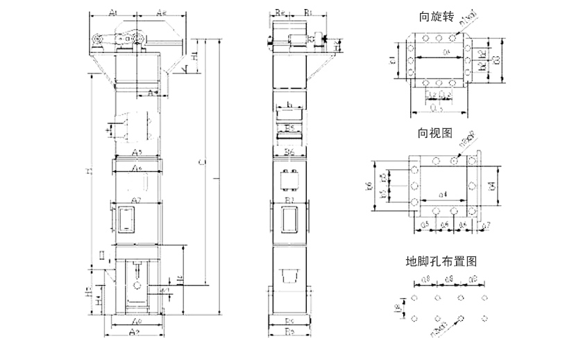 環(huán)鏈?zhǔn)蕉肥教嵘龣C尺寸